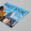 Phallic skyline for the win. Awww yeahhh. Winston-Salem postcard by Em Dash Paper Co. #wsnc
