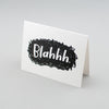 The perfect card if you're sorry, frustrated, annoyed, or empathetic. Hand lettered by Em Dash Paper Co.